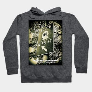 South 99 & N 38th Street1 Seattle Washington by Mistah Wilson Photography Hoodie